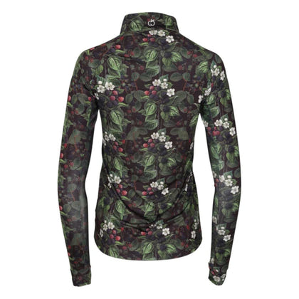 Dapplebay Blackberry Daze 1/4 Zip Riding Top