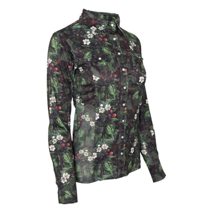 Dapplebay Blackberry Daze Western Top