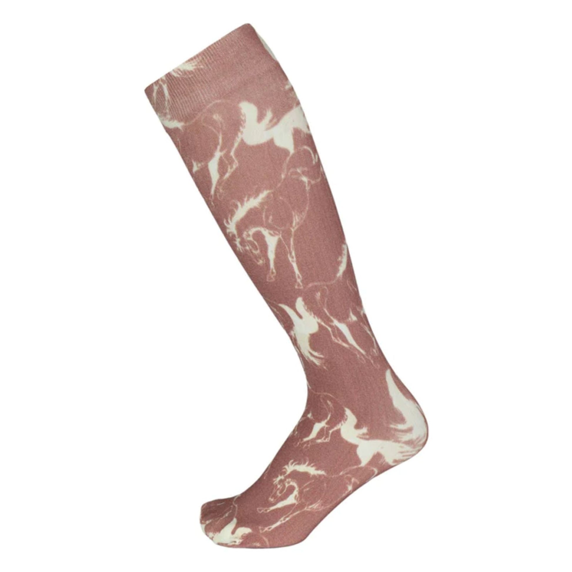 AWST Intl Ladies Lila Linear Horse Socks