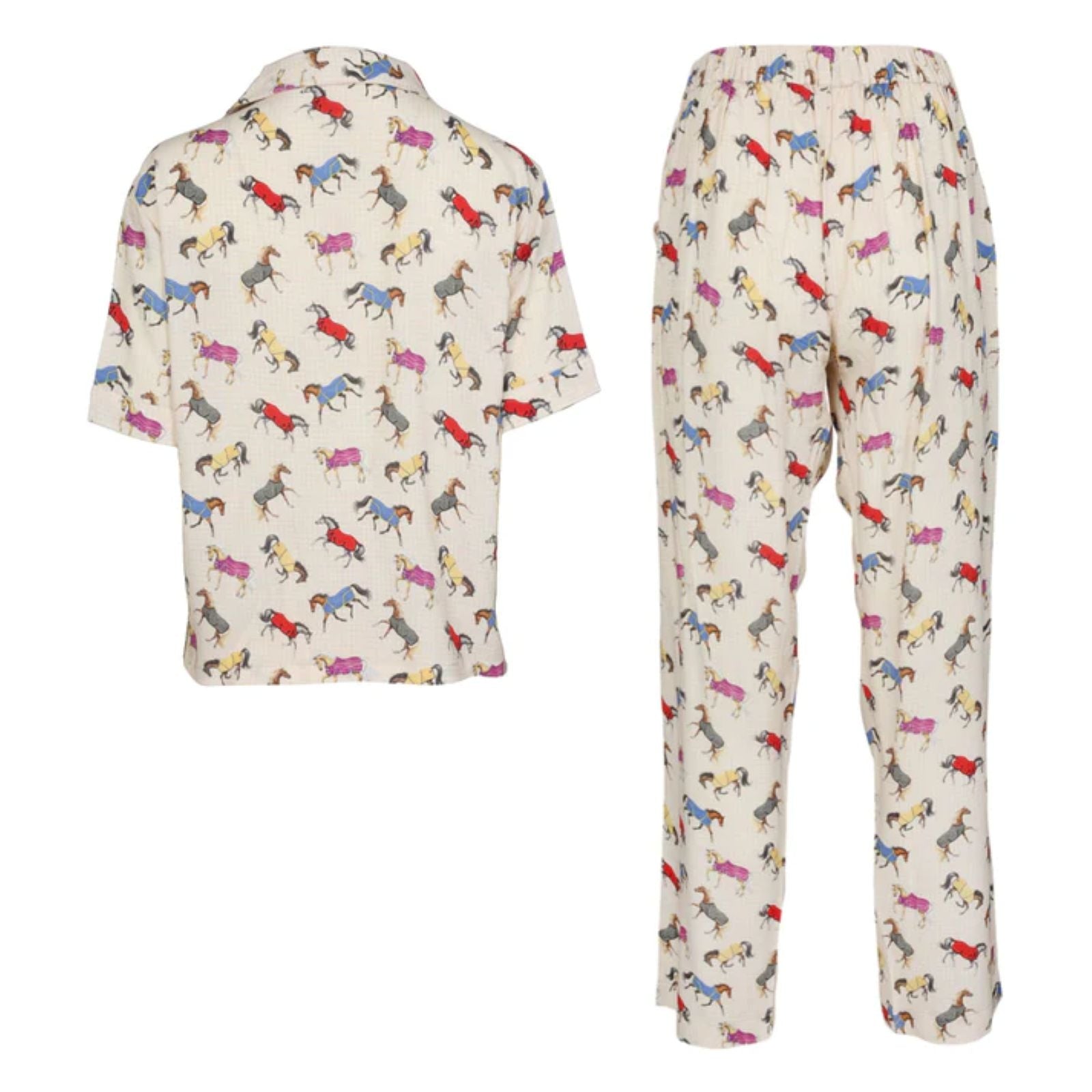 AWST Int'l Lila Loungewear Pant Set-Blue Toile-L
