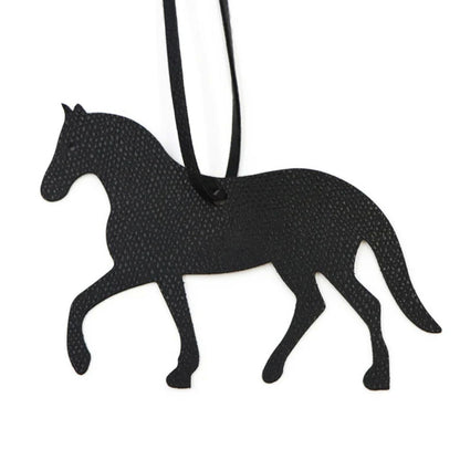 AWST Int'l Horse Bag Charm-Vegan leather