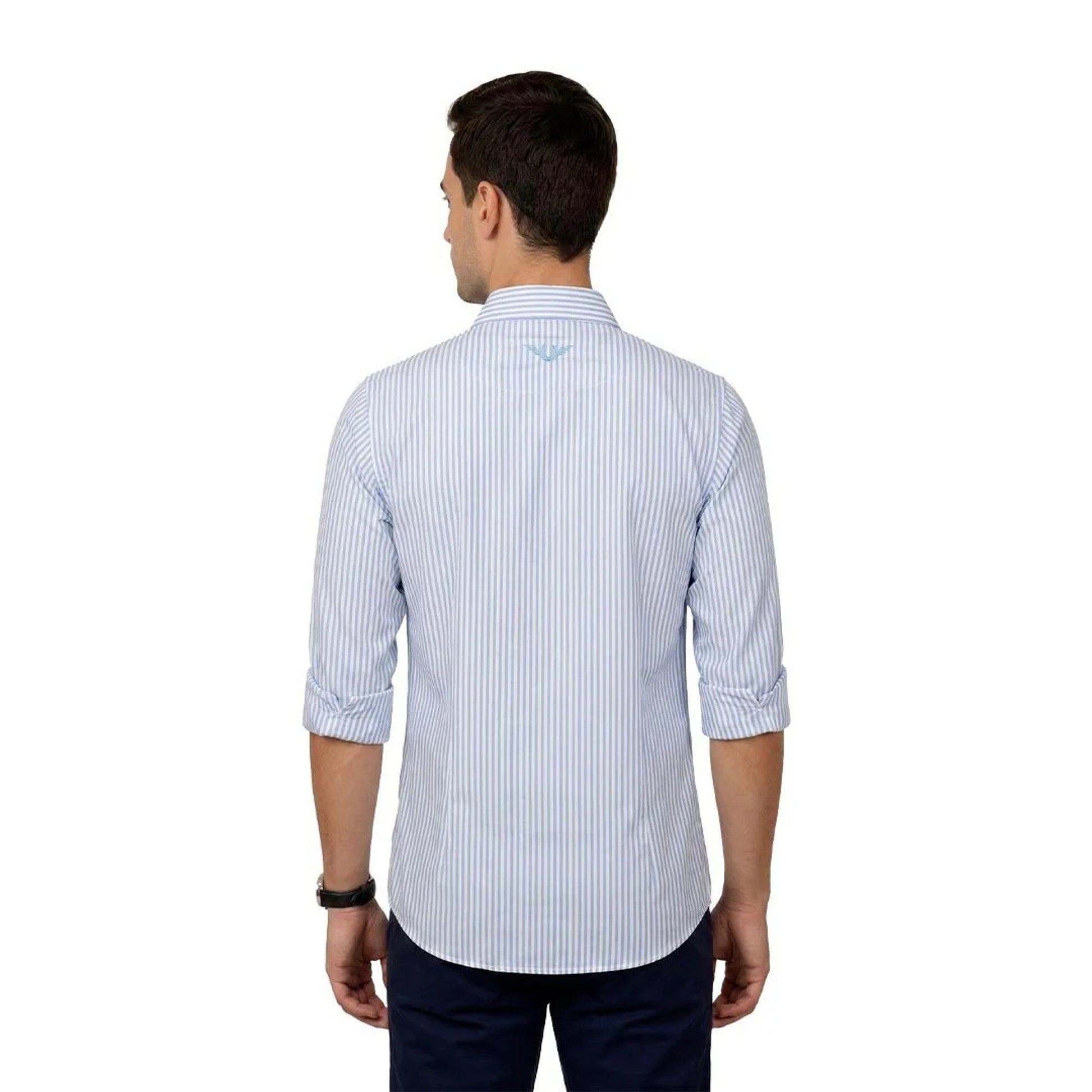 TuffRider Mens ADEY Stripe Shirt
