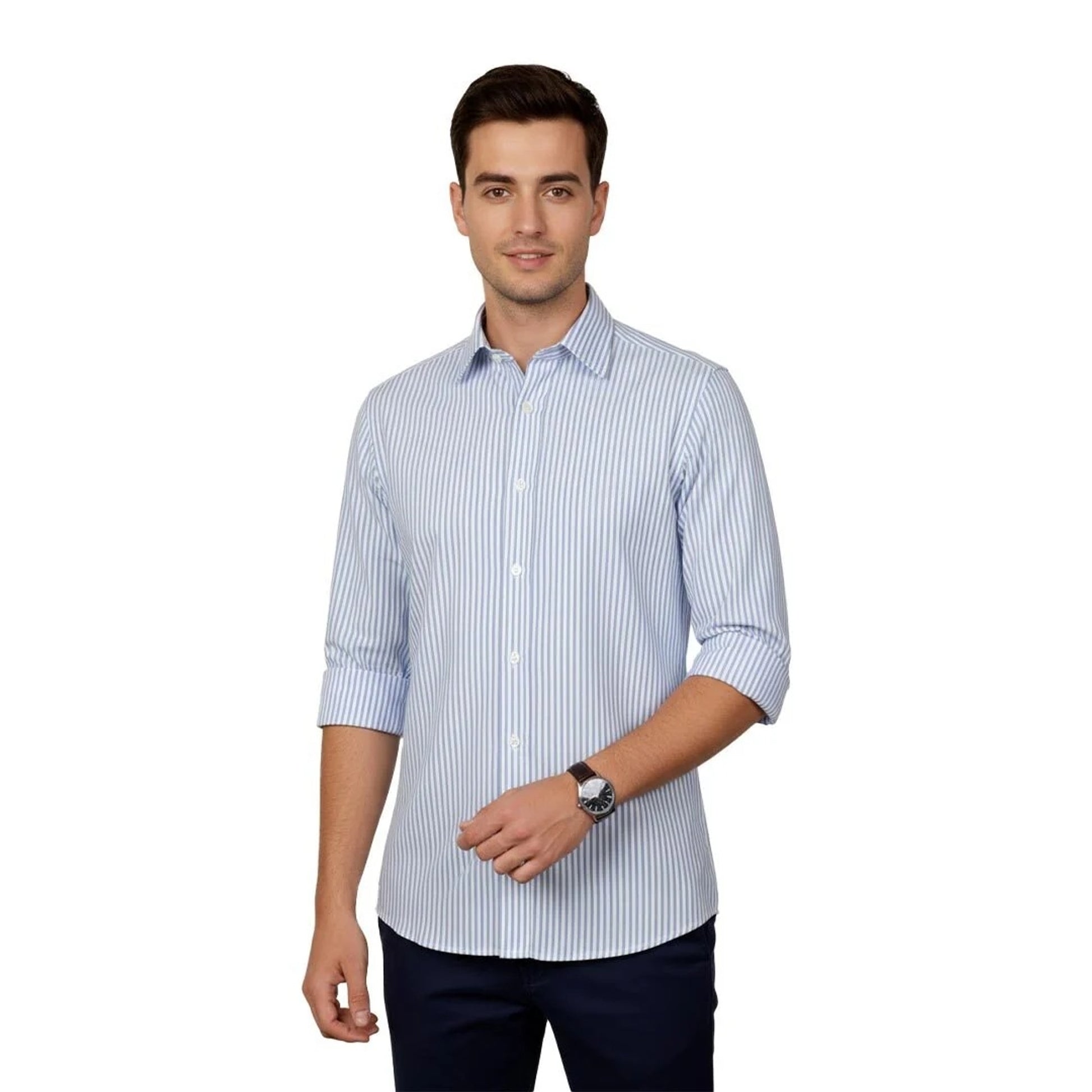 TuffRider Mens ADEY Stripe Shirt