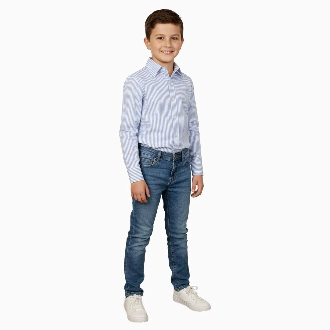 TuffRider Boys ADEY Stripe Shirt