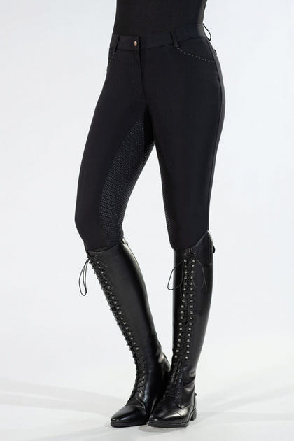 HKM Ladies Rosegold Glamour Full Seat Riding Breeches