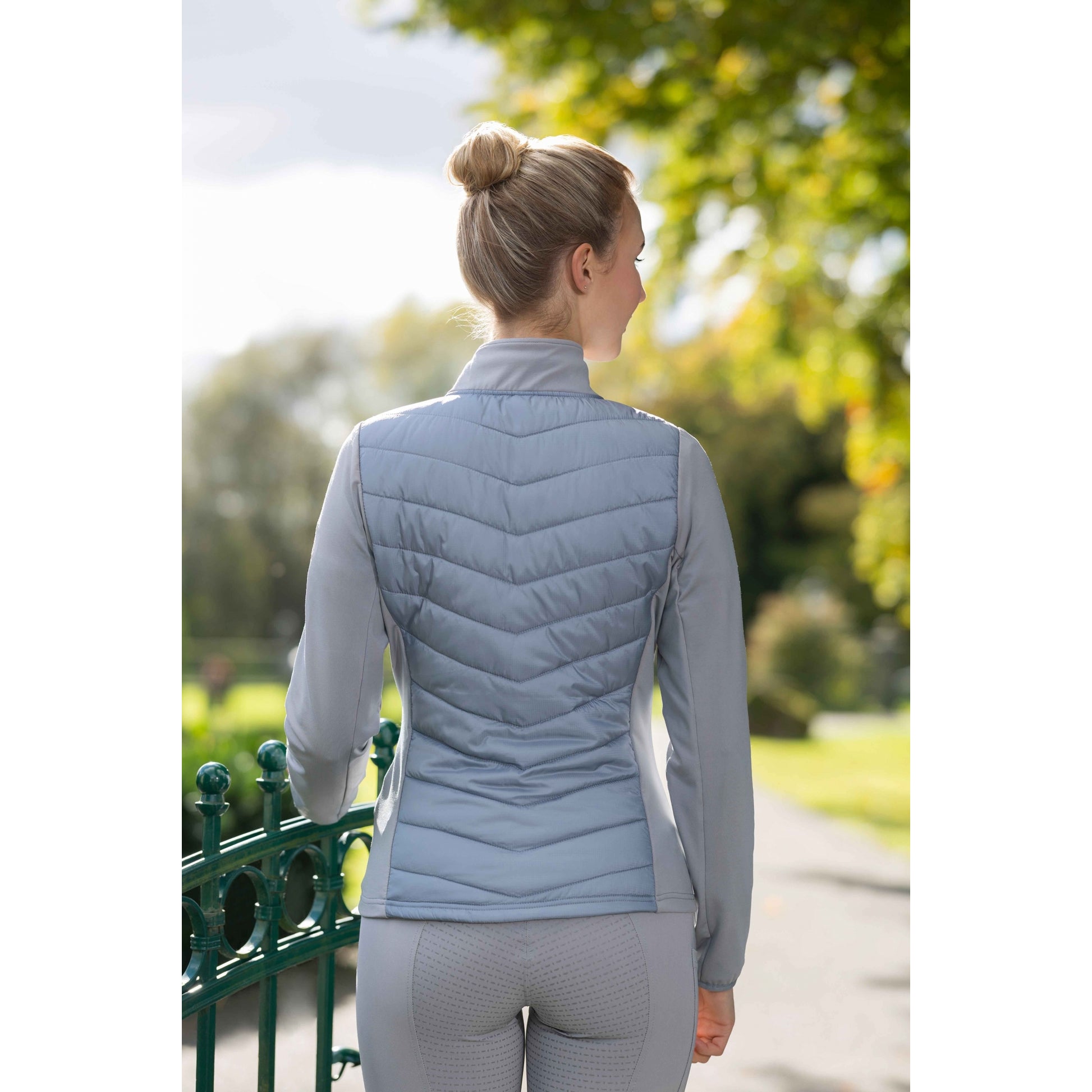 HKM Ladies Prag Jersey/Nylon Jacket