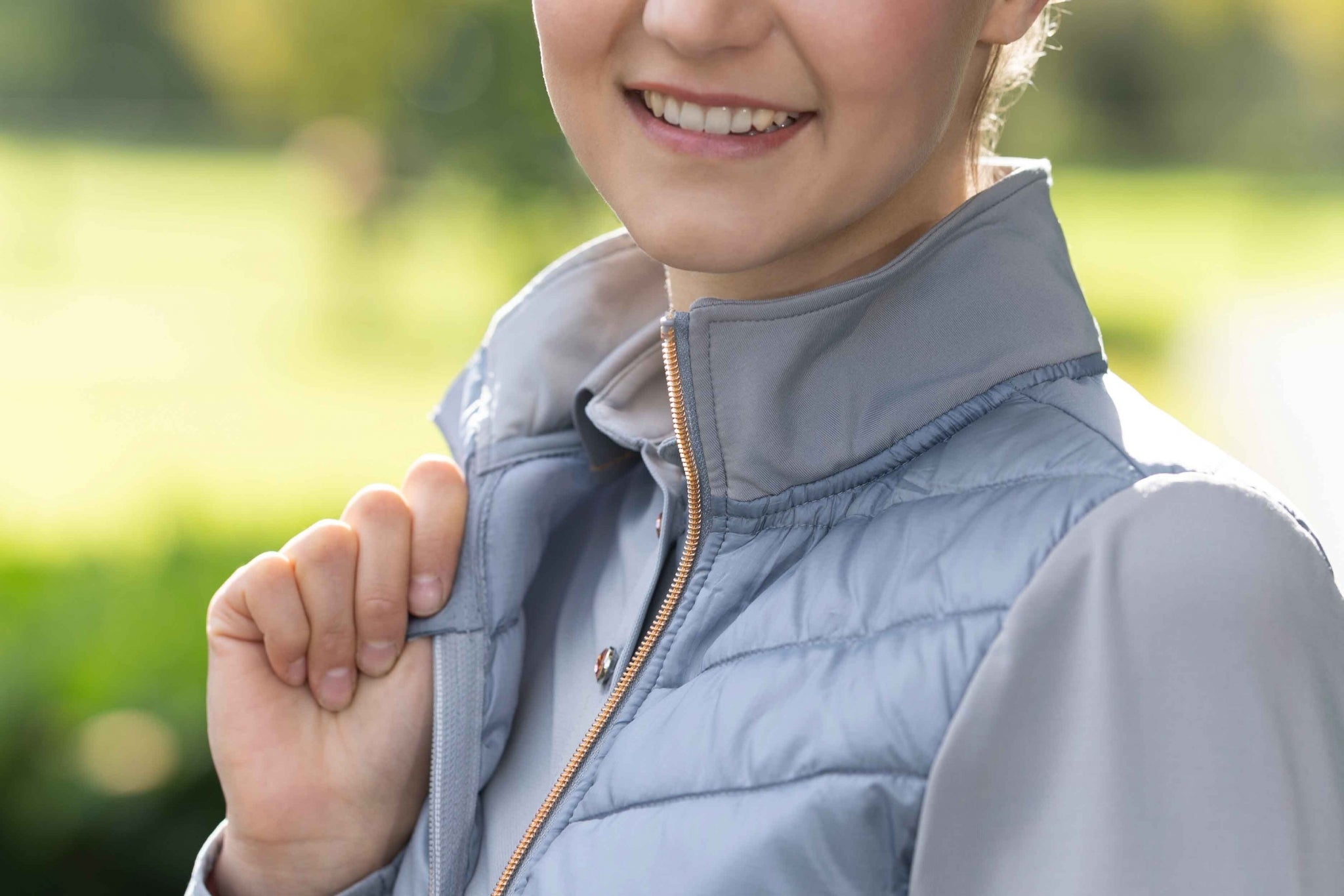 HKM Ladies Prag Jersey/Nylon Jacket
