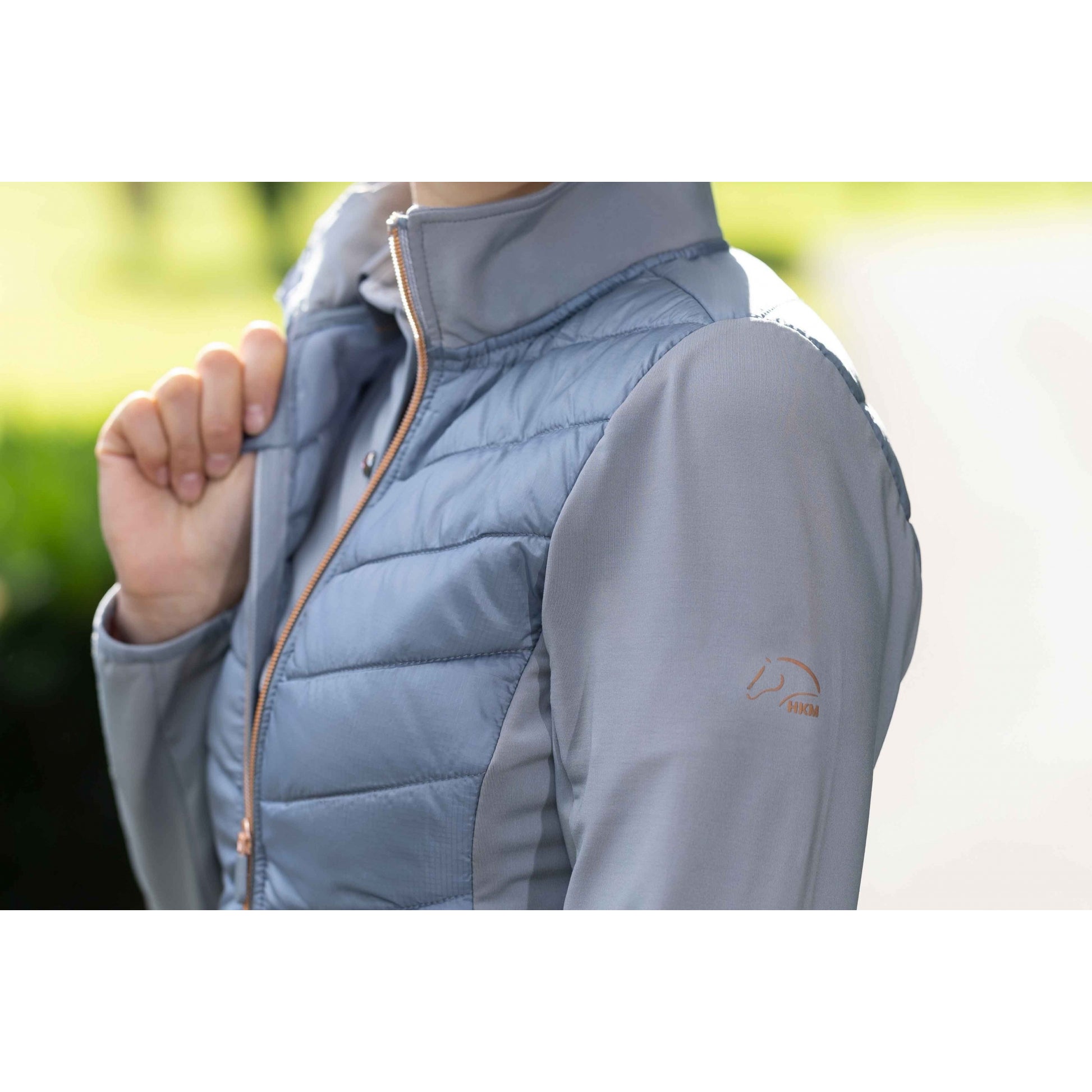 HKM Ladies Prag Jersey/Nylon Jacket
