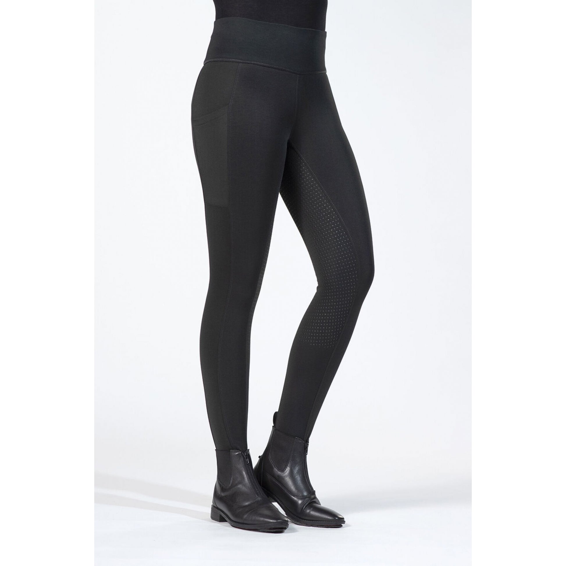 HKM Ladies Cosy Silicone Full Seat Riding Leggings