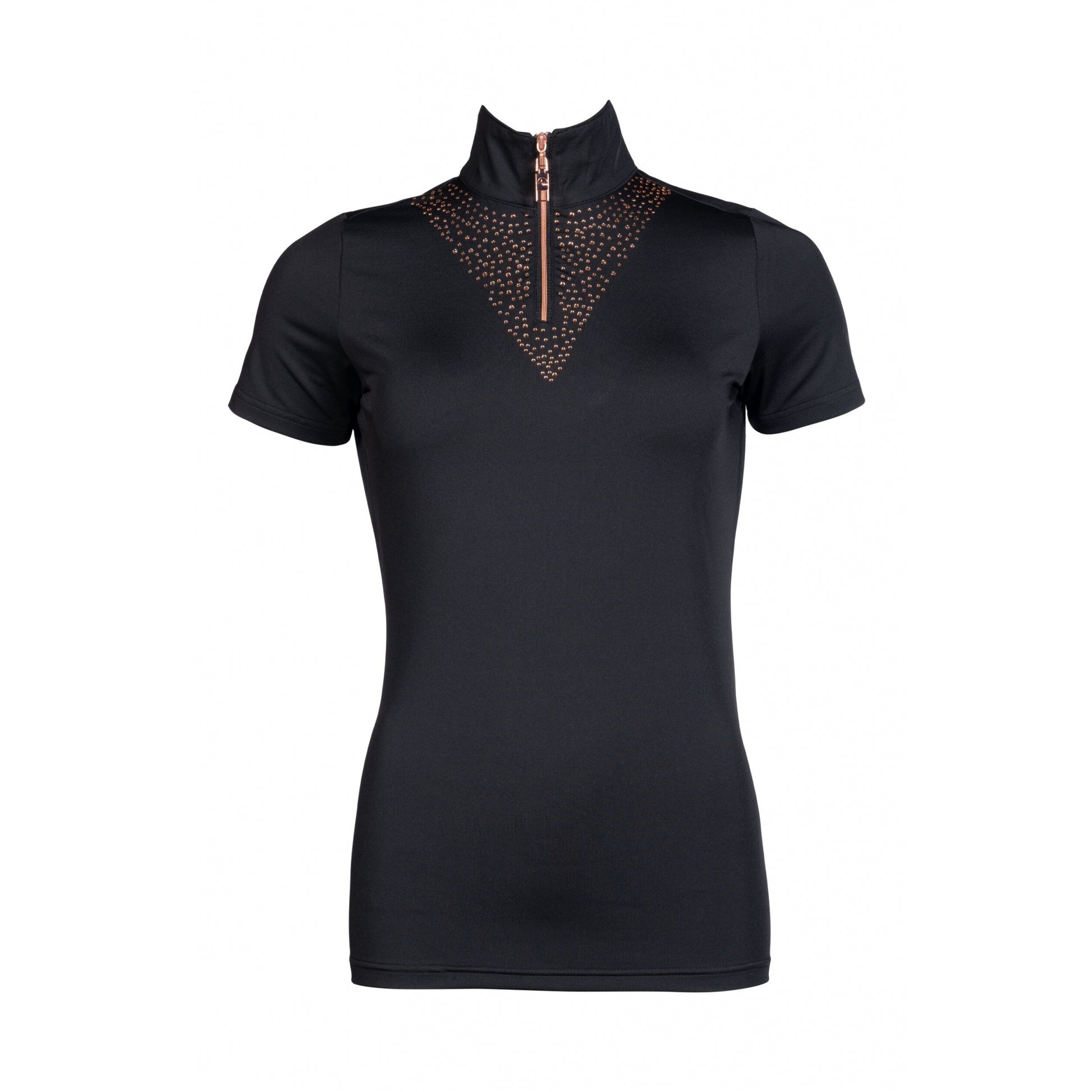 HKM Ladies Rosegold Glamour Functional Shirt