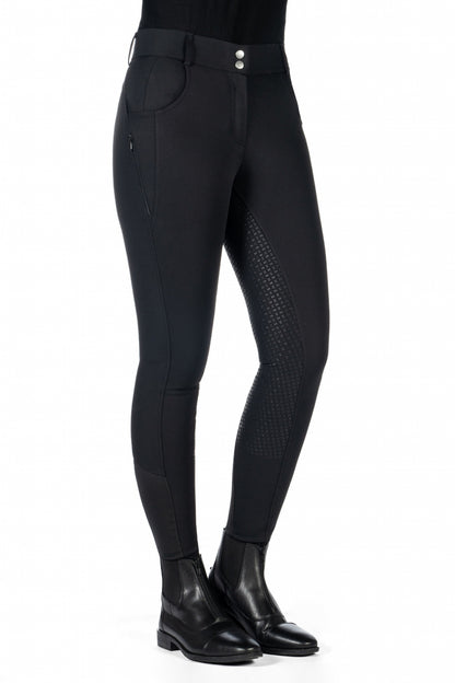 HKM Ladies Ari Mid Rise Full Seat Riding Breeches