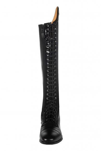 HKM Ladies Amalfi Lack Riding Boots Standard Length/Width
