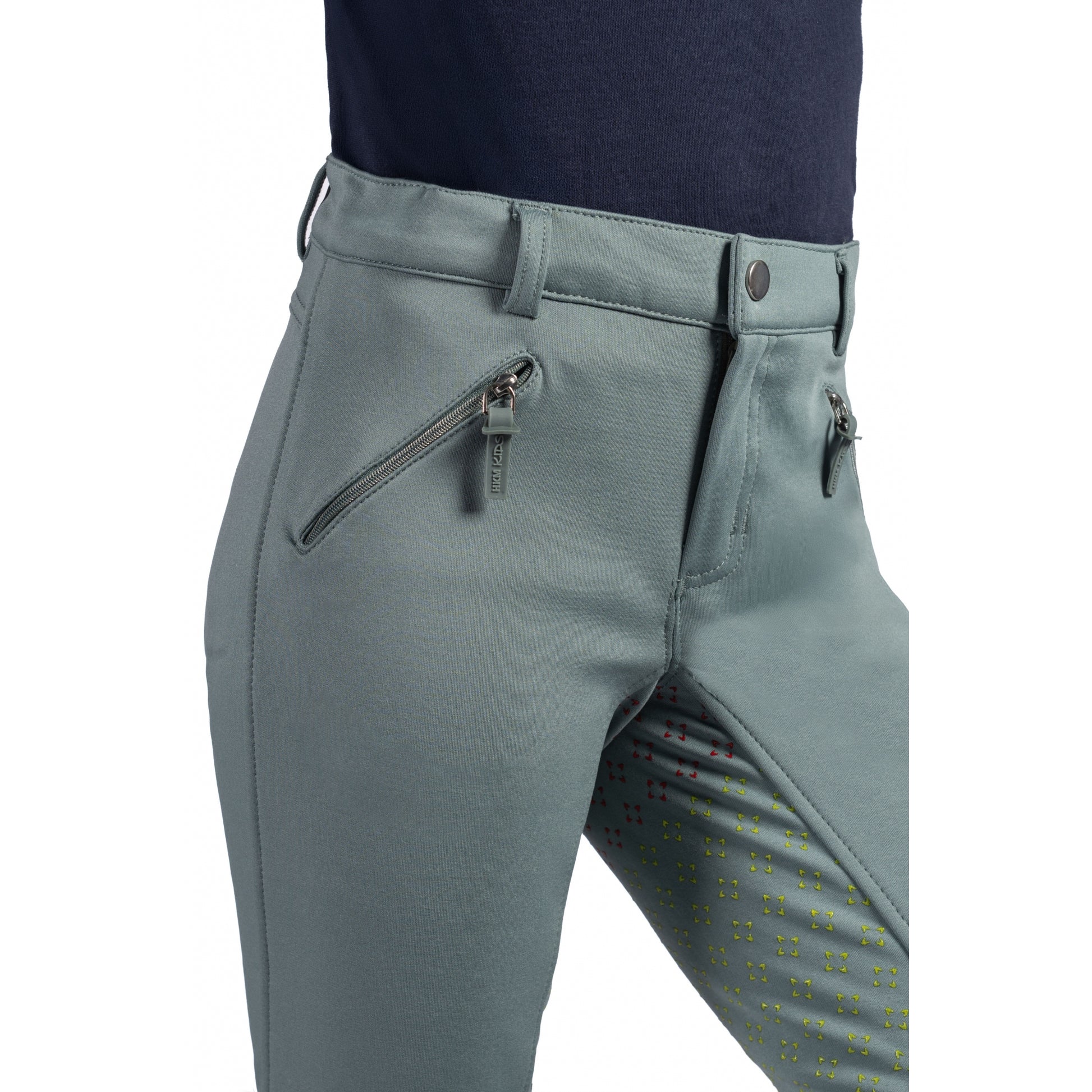 HKM Kids Mia Silicone Full Seat Riding Breeches