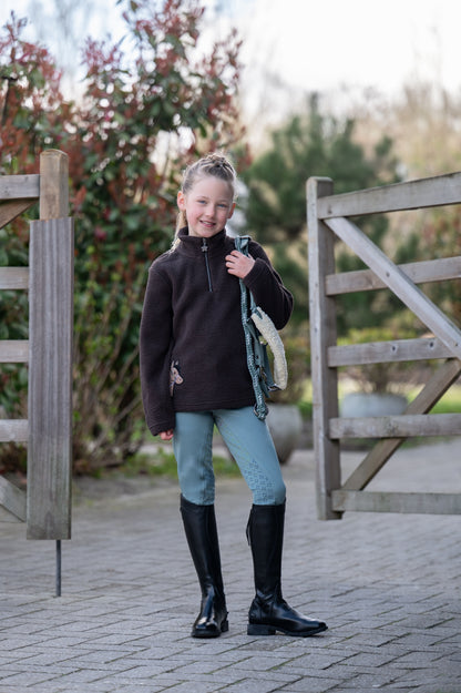 HKM Kids Mia Silicone Full Seat Riding Breeches