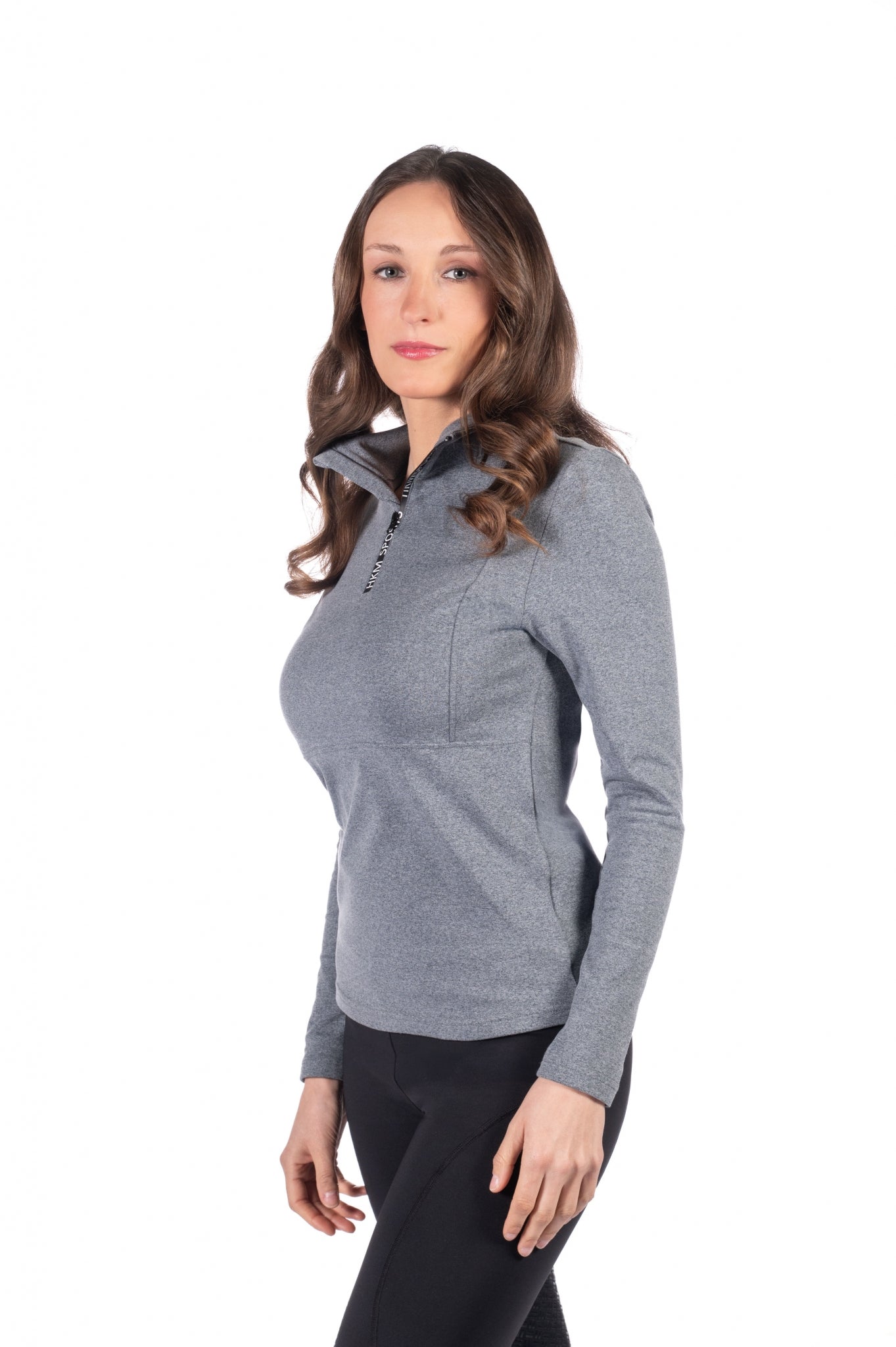 HKM Ladies Melange Supersoft II Functional Shirt