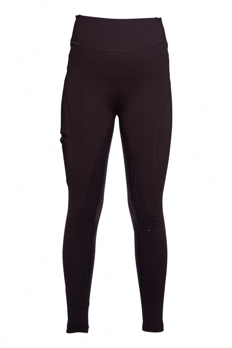 HKM Ladies Rio Silicone Full Seat Riding Leggings