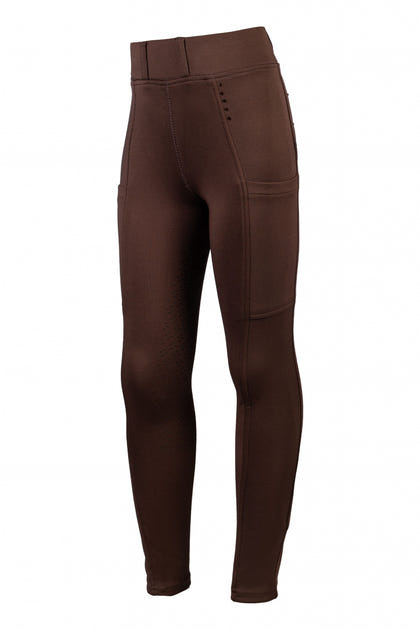 HKM Kids Lana II- Style Silicone Full Seat Riding Leggings