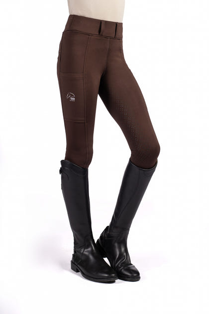 HKM Kids Lana II- Style Silicone Full Seat Riding Leggings
