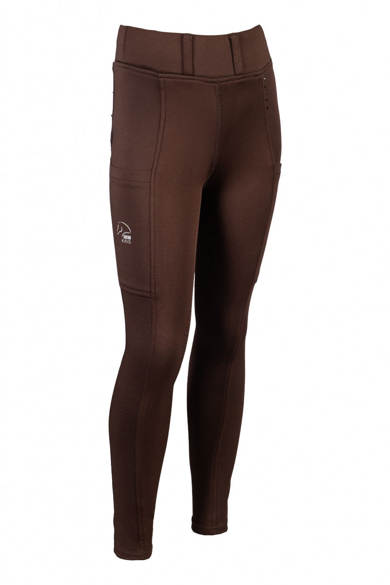 HKM Kids Lana II- Style Silicone Full Seat Riding Leggings