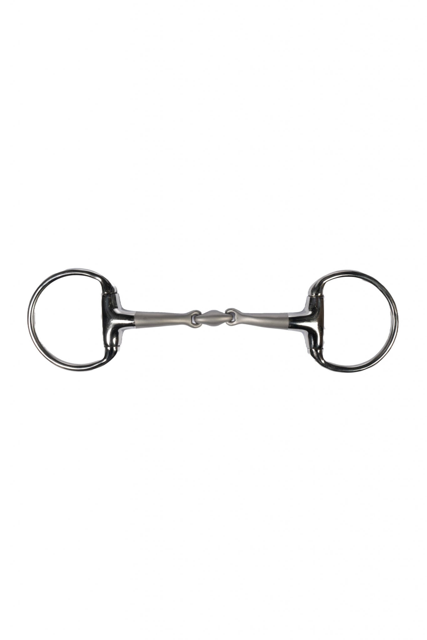 HKM 14mm Eggbutt Snaffle + Lozenge Soft Touch