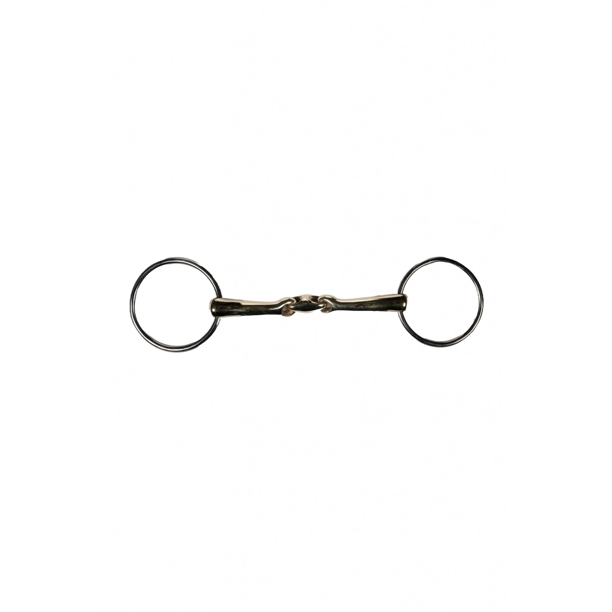 HKM 14mm Pro Balance- Loose Ring Snaffle + Lozenge