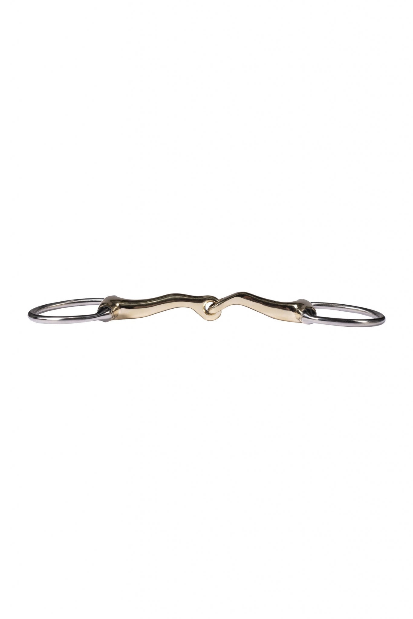 HKM 14mm Eggbutt Snaffle -High Curve