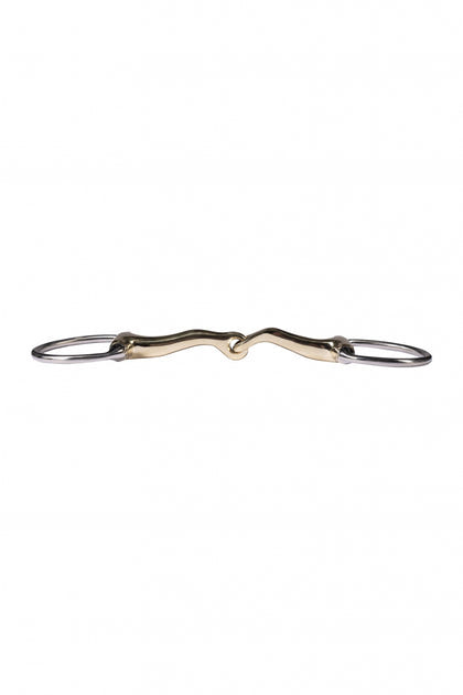 HKM 14mm Eggbutt Snaffle -High Curve