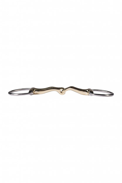 HKM 14mm Eggbutt Snaffle -High Curve
