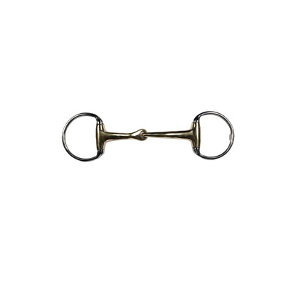 HKM 14mm Eggbutt Snaffle -High Curve