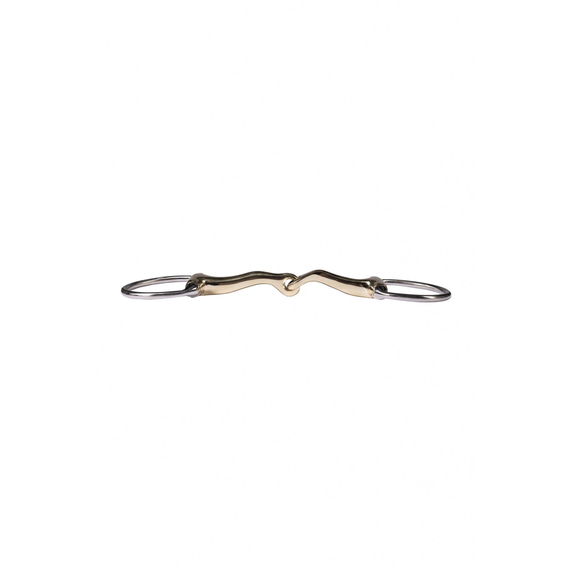 HKM 16mm Eggbutt Snaffle -High Curve