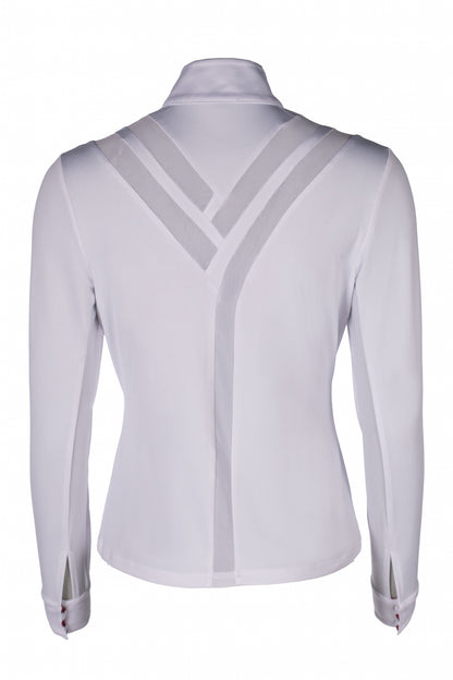 HKM Ladies Hunter Long Sleeve Competition Shirt