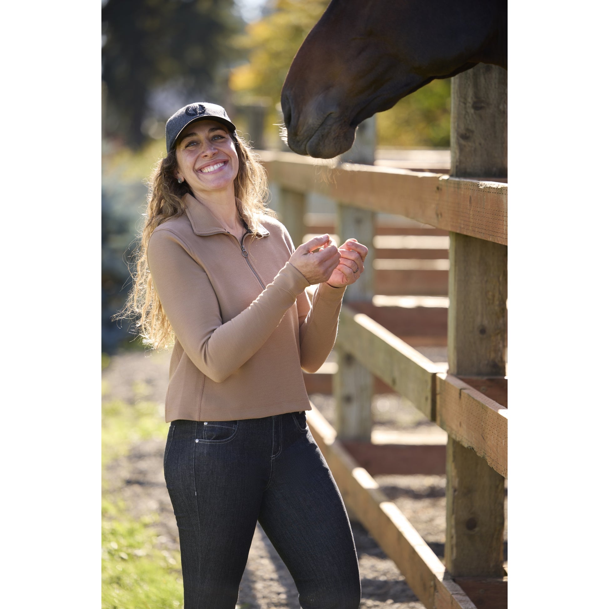 Kerrits Summit Thermal Half Zip Top