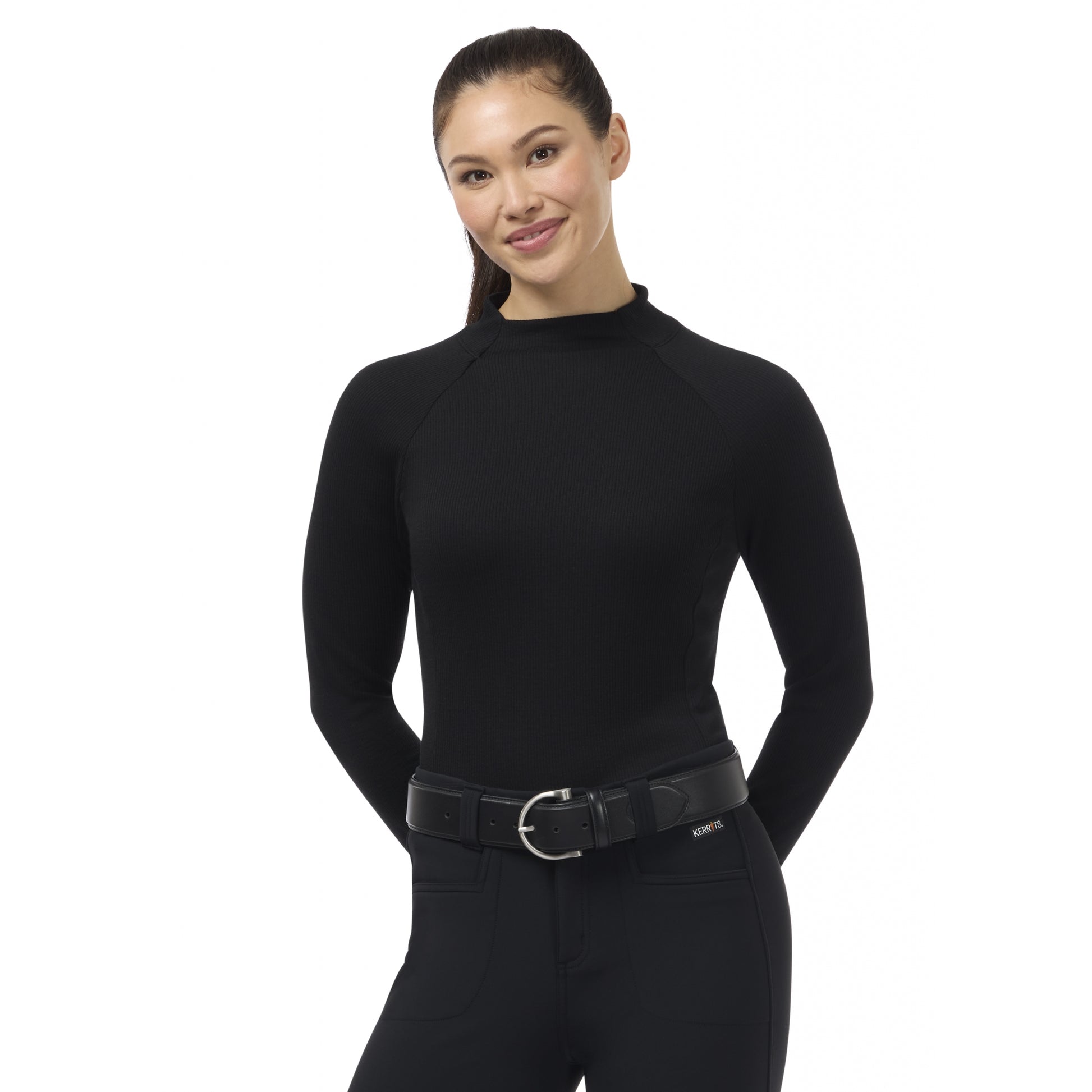 Kerrits Align Textured Mock Neck