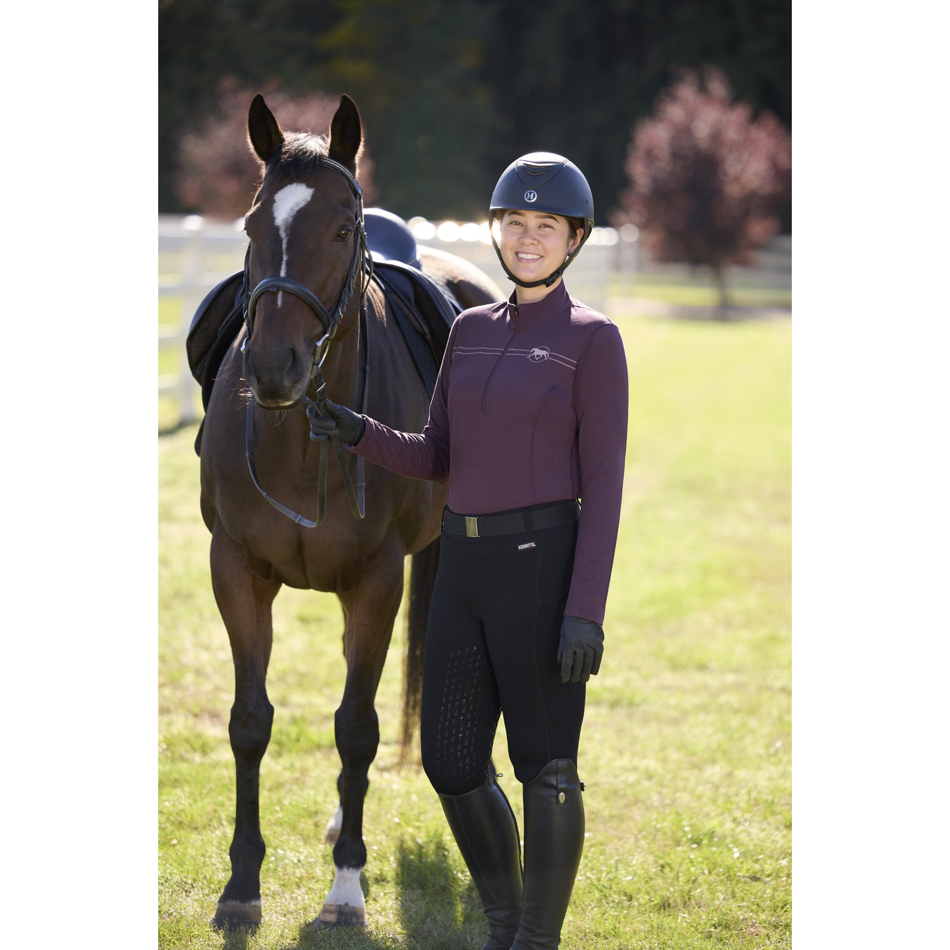 Kerrits Equi Rhythm Lite Quarter Zip Top