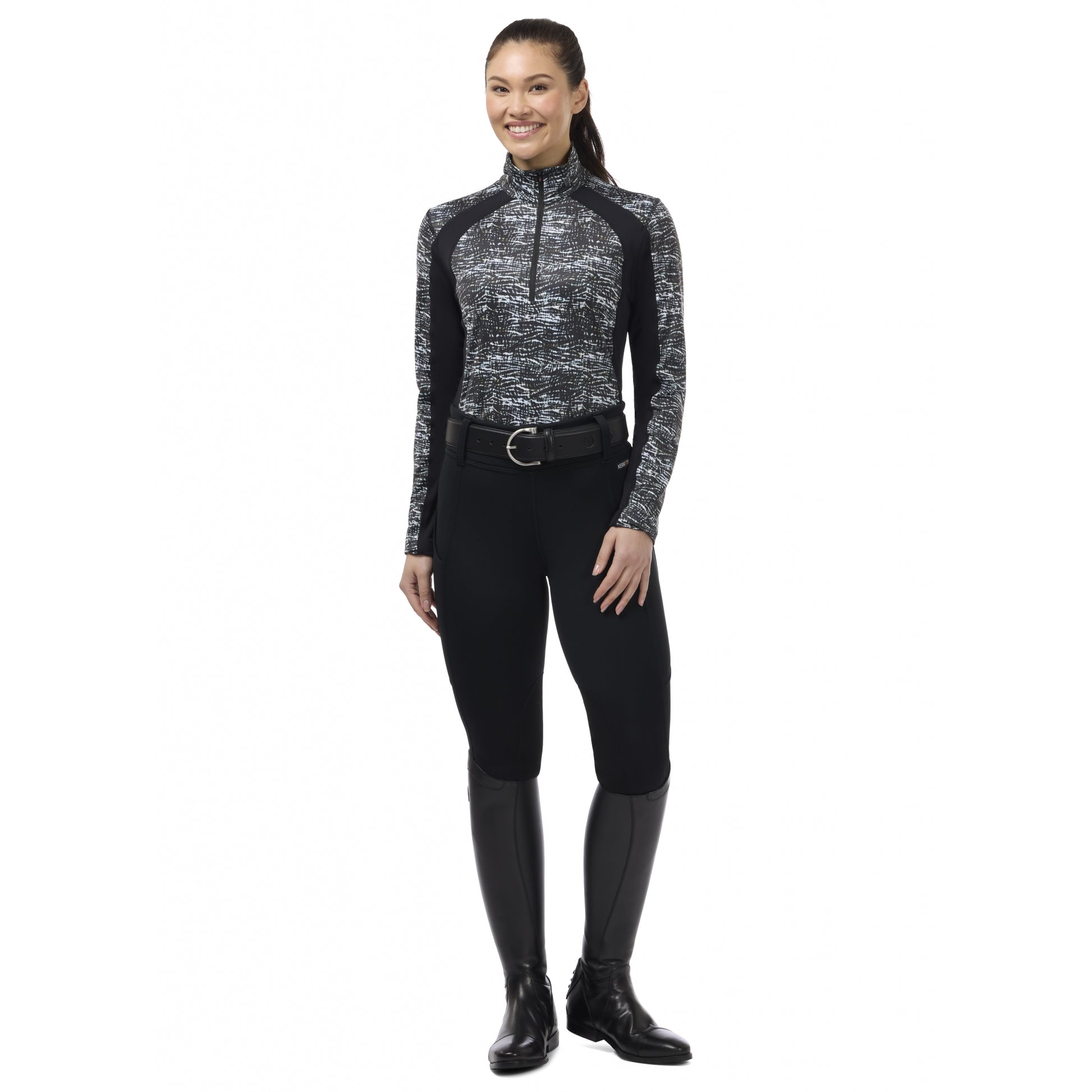 Kerrits Traverse Quarter Zip Fleece Tech Top