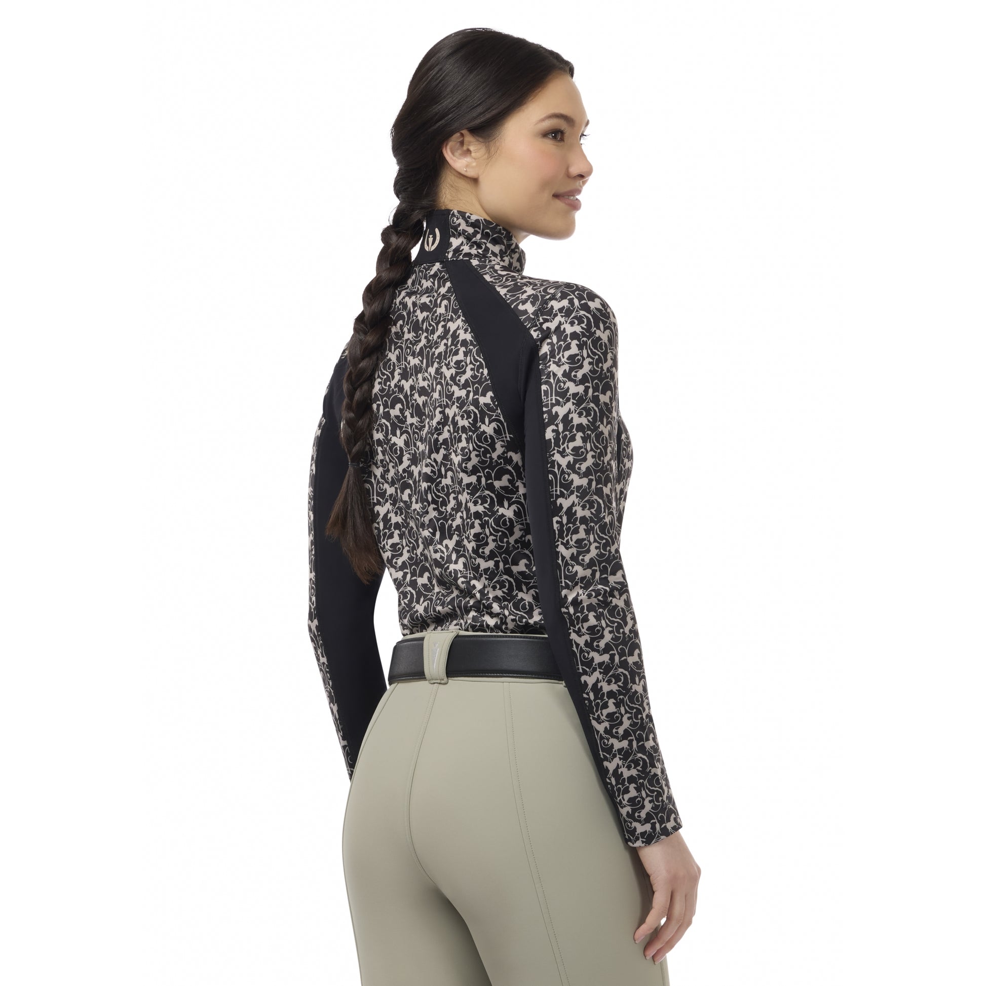 Kerrits Traverse Quarter Zip Fleece Tech Top