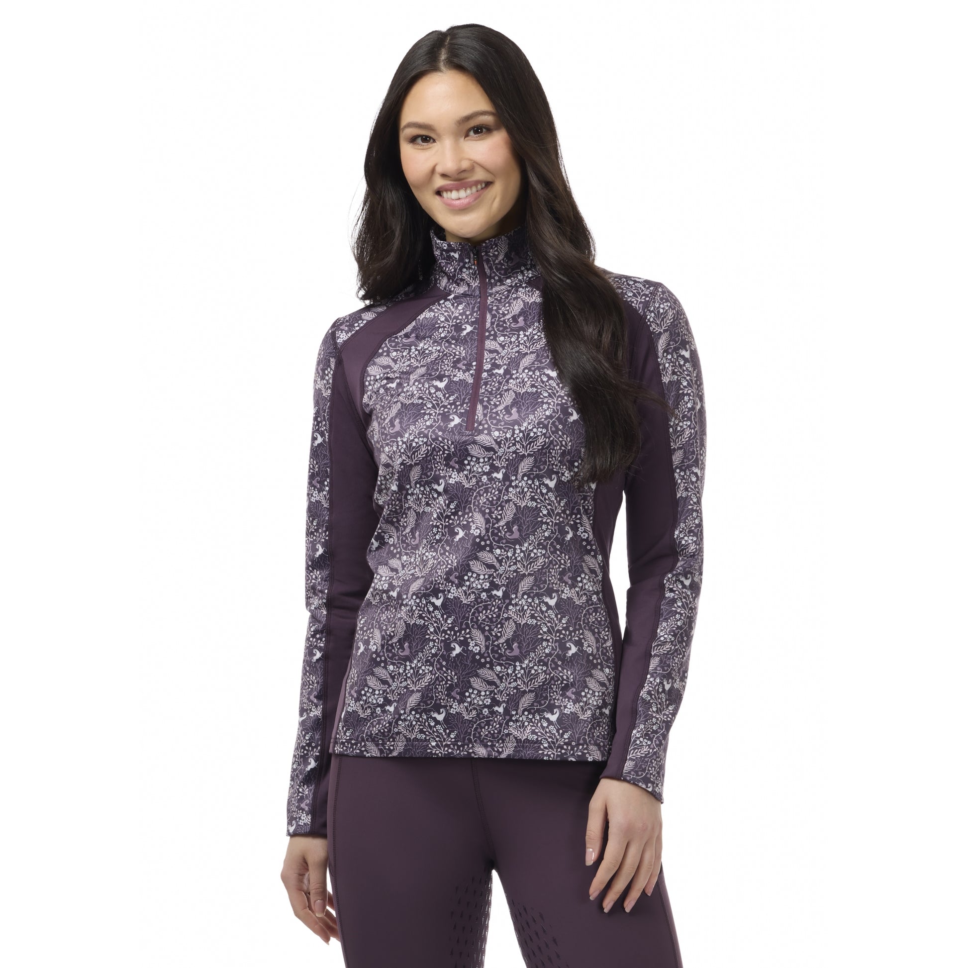 Kerrits Traverse Quarter Zip Fleece Tech Top