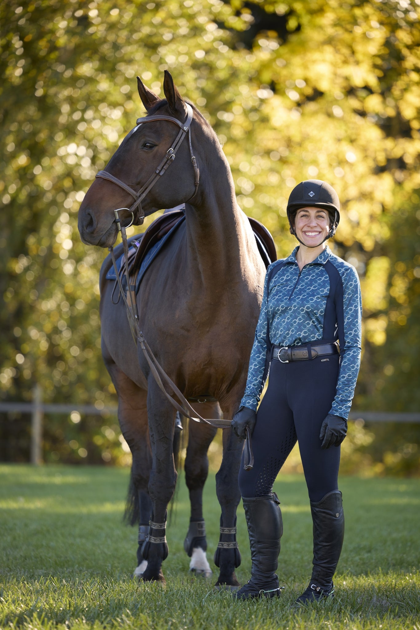 Kerrits Traverse Quarter Zip Fleece Tech Top