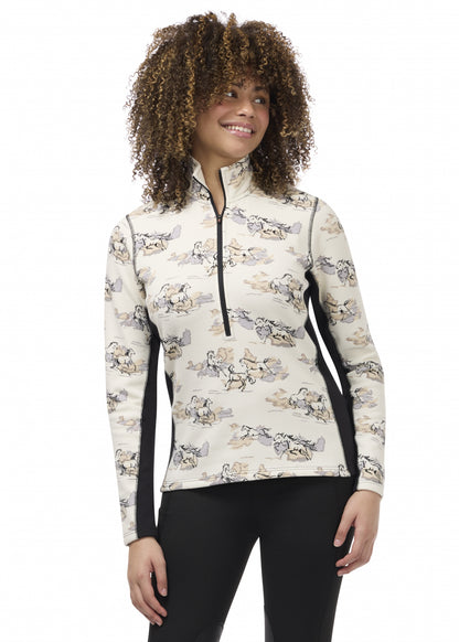 Kerrits Soft Haven Plush Fleece Half Zip Top