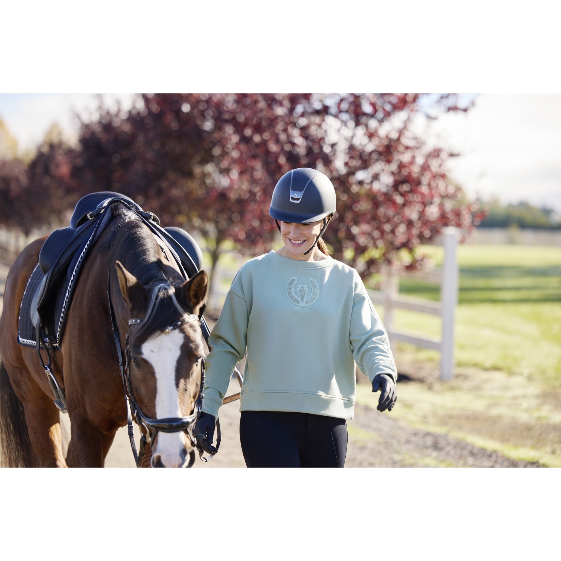 Kerrits Cozy Crest Plush Fleece Sweatshirt