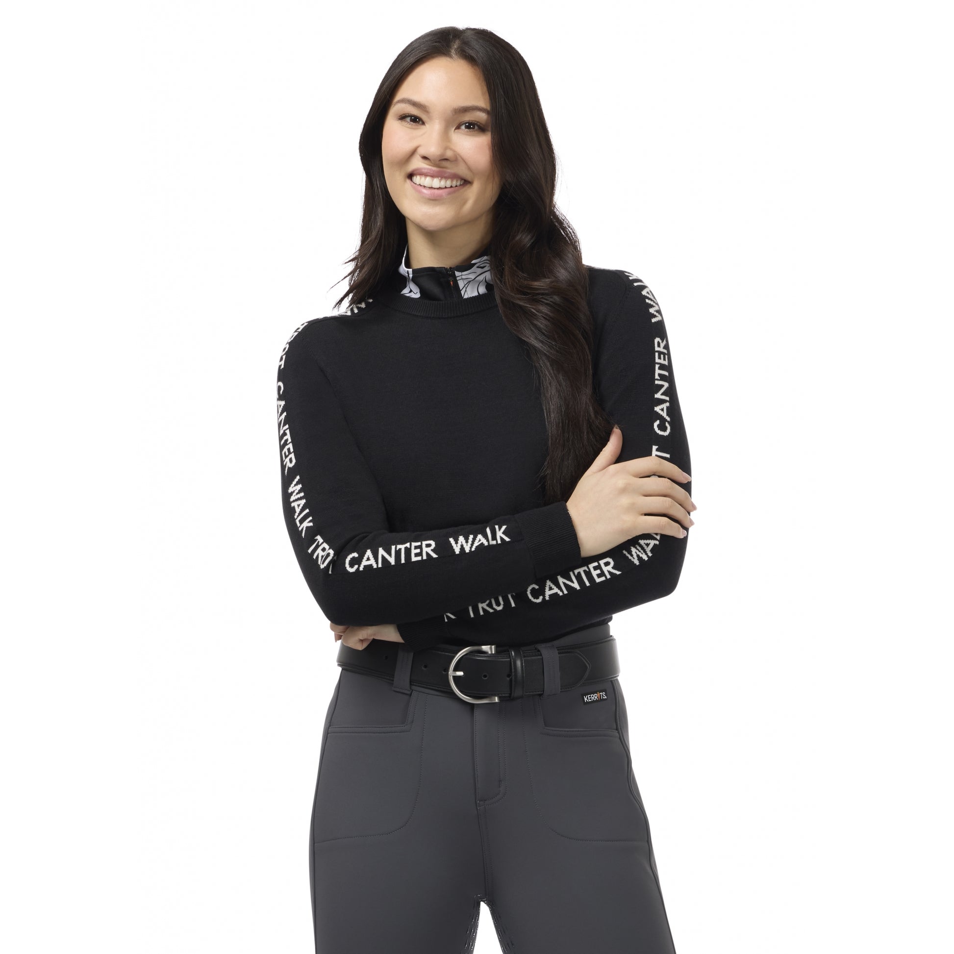 Kerrits Equi Rhythm Crew Neck Sweater