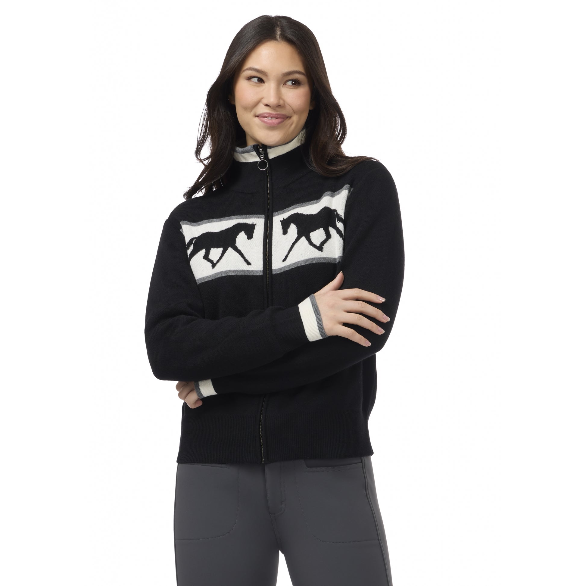 Kerrits Reflections Full Zip Sweater