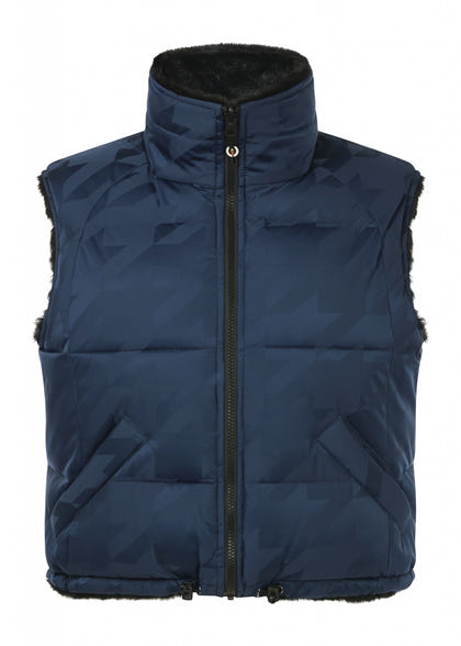 Kerrits Skyline Houndstooth Reversible Vest