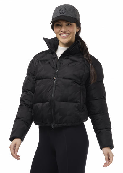 Kerrits Skyline Houndstooth Puffer Jacket