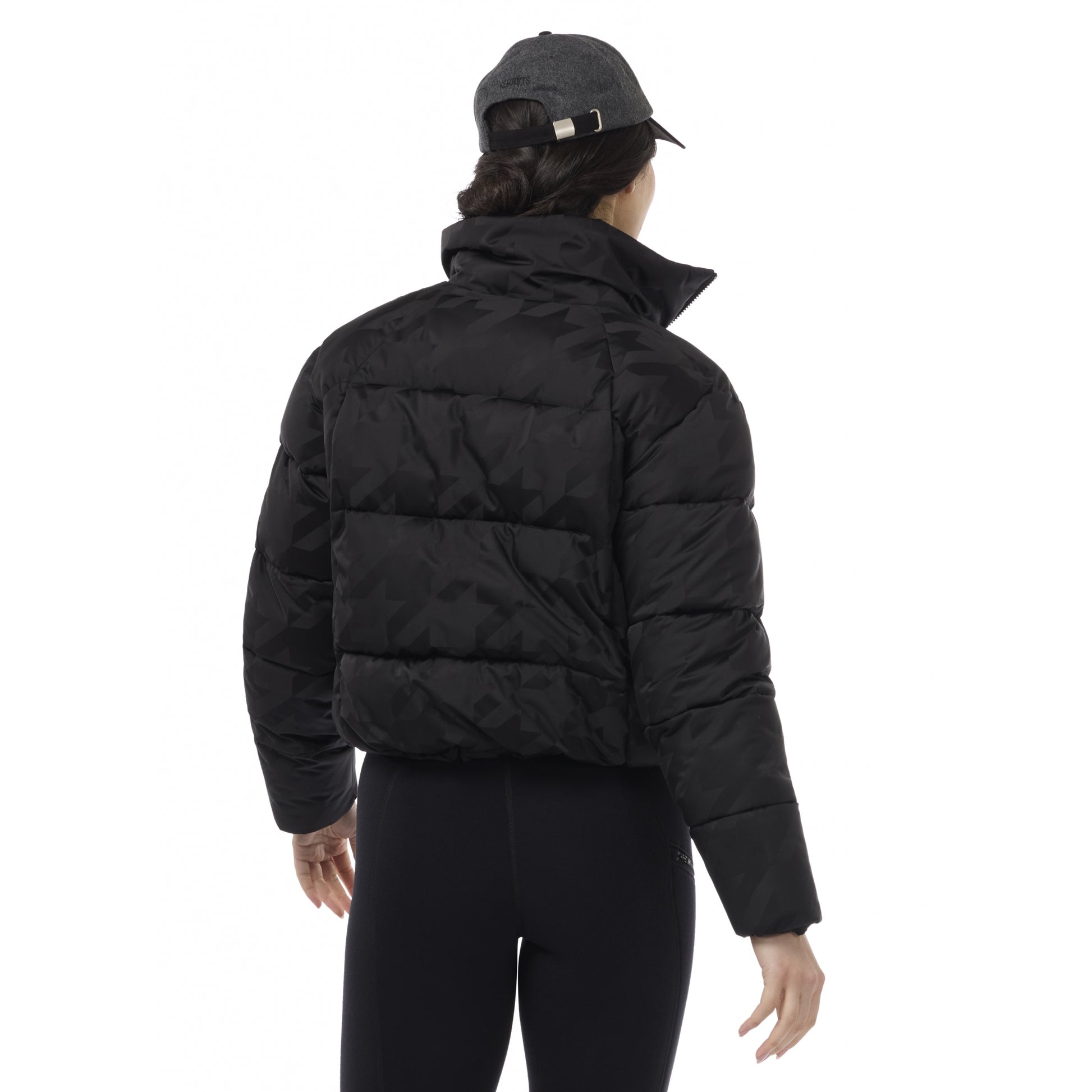 Kerrits Skyline Houndstooth Puffer Jacket