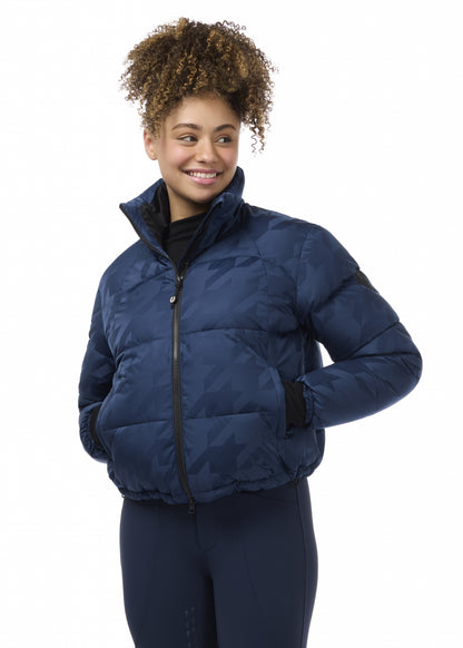 Kerrits Skyline Houndstooth Puffer Jacket