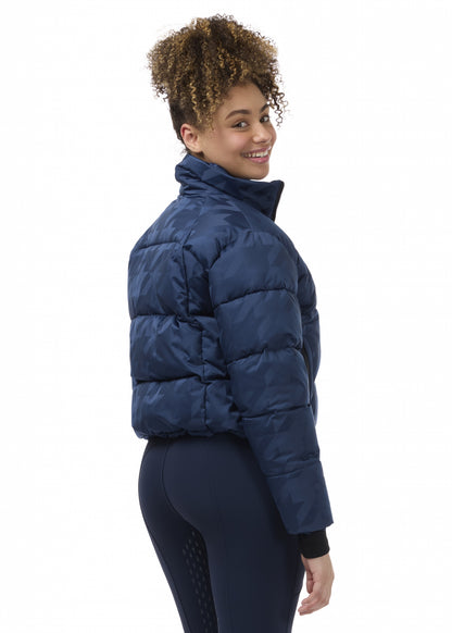 Kerrits Skyline Houndstooth Puffer Jacket