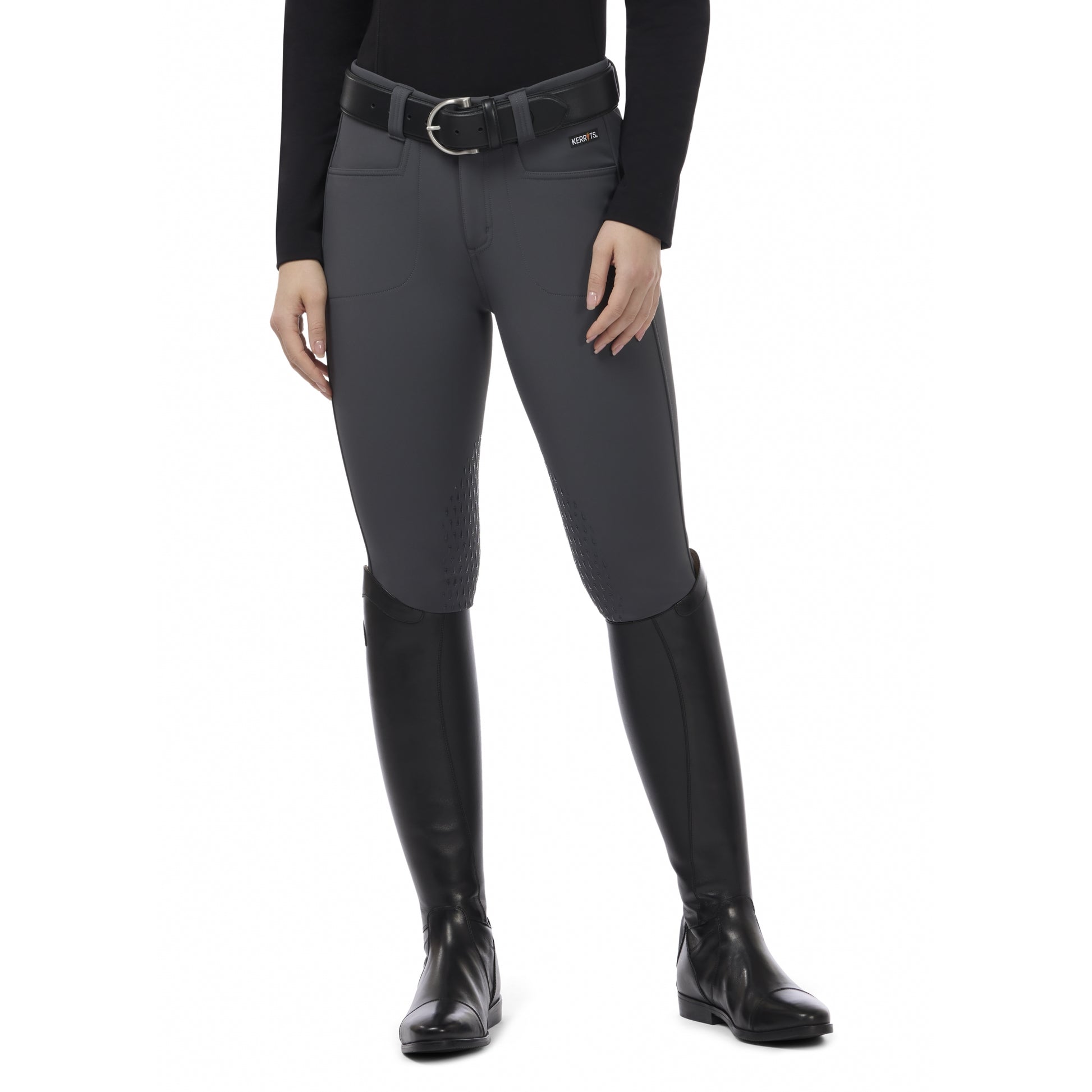 Kerrits Ladies 3-Season Tailored Knee Patch Breeches