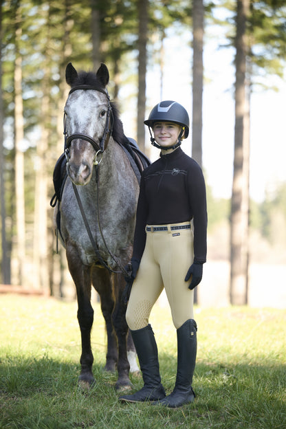 Kerrits Kids Equi Rhythm Lite Quarter Zip Top