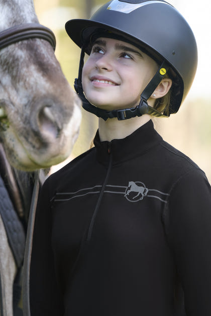 Kerrits Kids Equi Rhythm Lite Quarter Zip Top